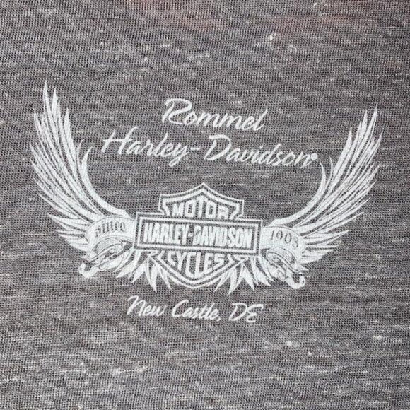 Vintage Harley Davidson Burn Out T-shirt - Picture 5 of 8